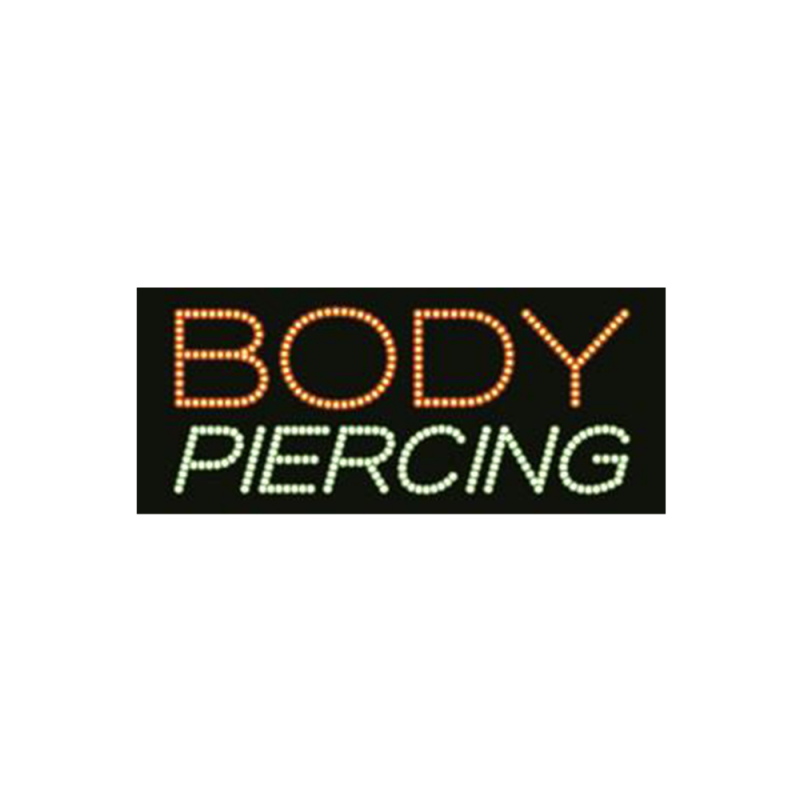 Cre8tion LED Signs Body Piercing 1, B0501, 23003 KK BB